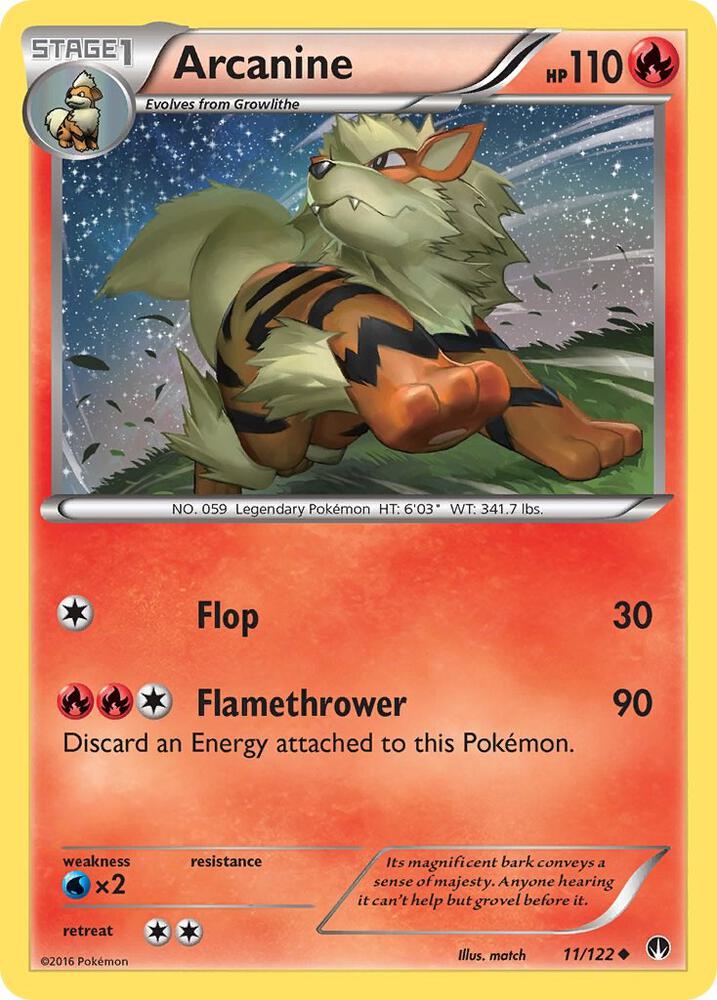 Arcanine - XY - BREAKpoint