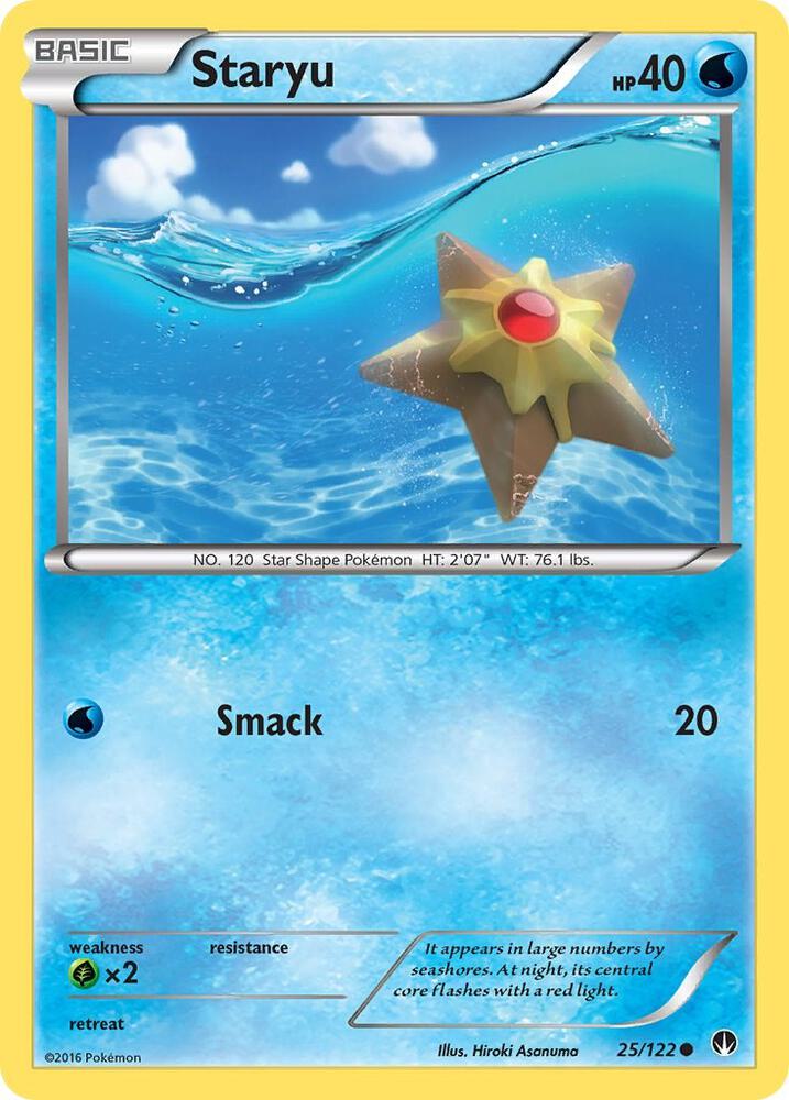 Staryu - XY - BREAKpoint