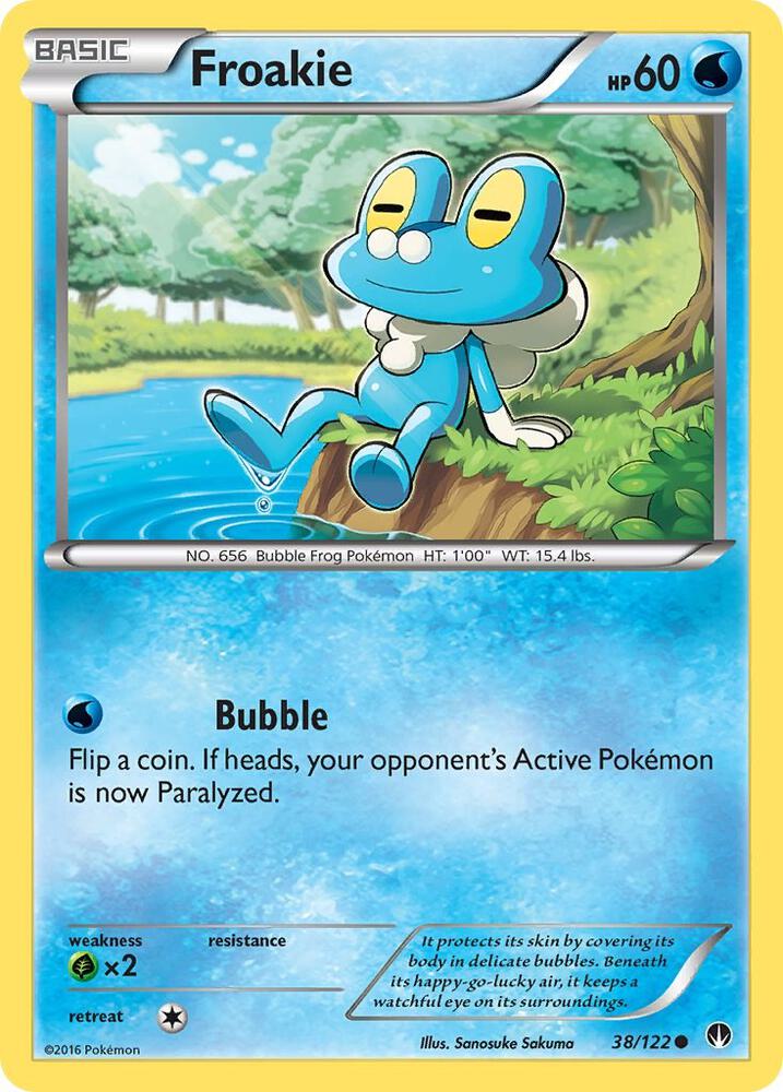 Froakie - XY - BREAKpoint