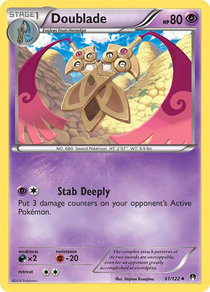 Doublade - XY - BREAKpoint