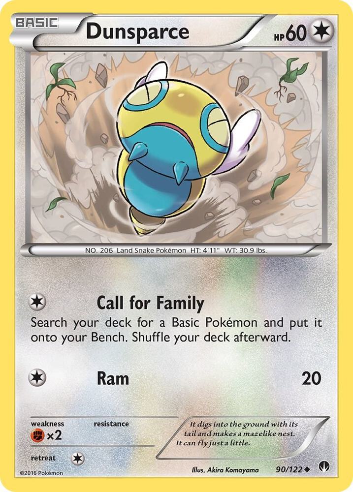 Dunsparce - XY - BREAKpoint