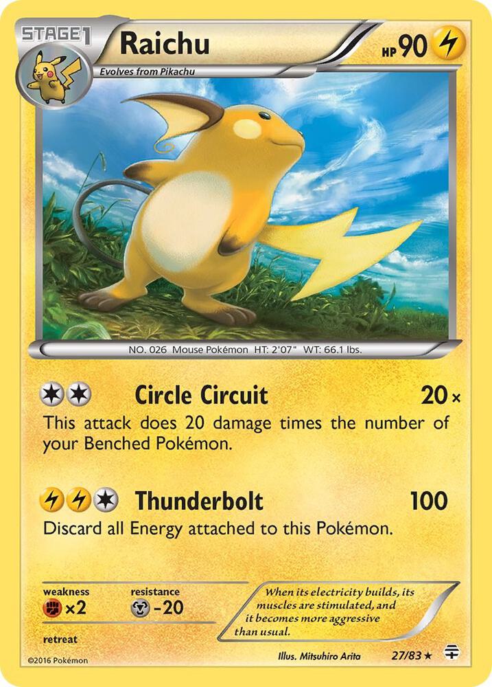 Raichu - Generations