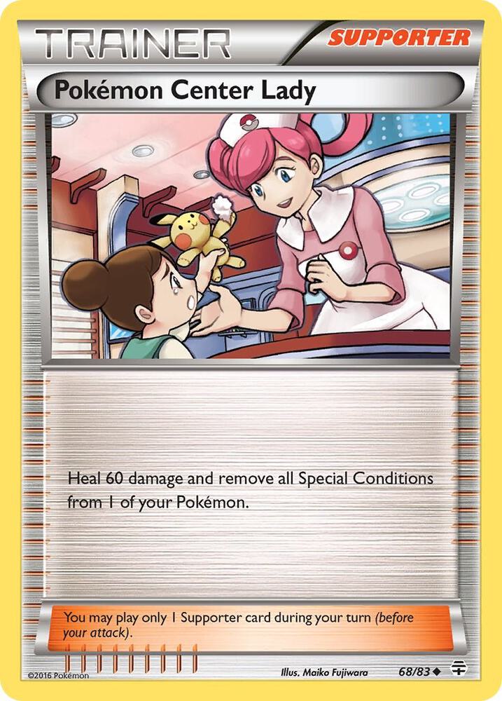 Pokemon Center Lady - Generations