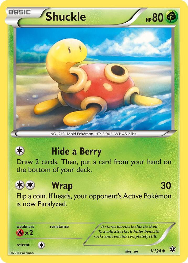Shuckle - XY - Fates Collide