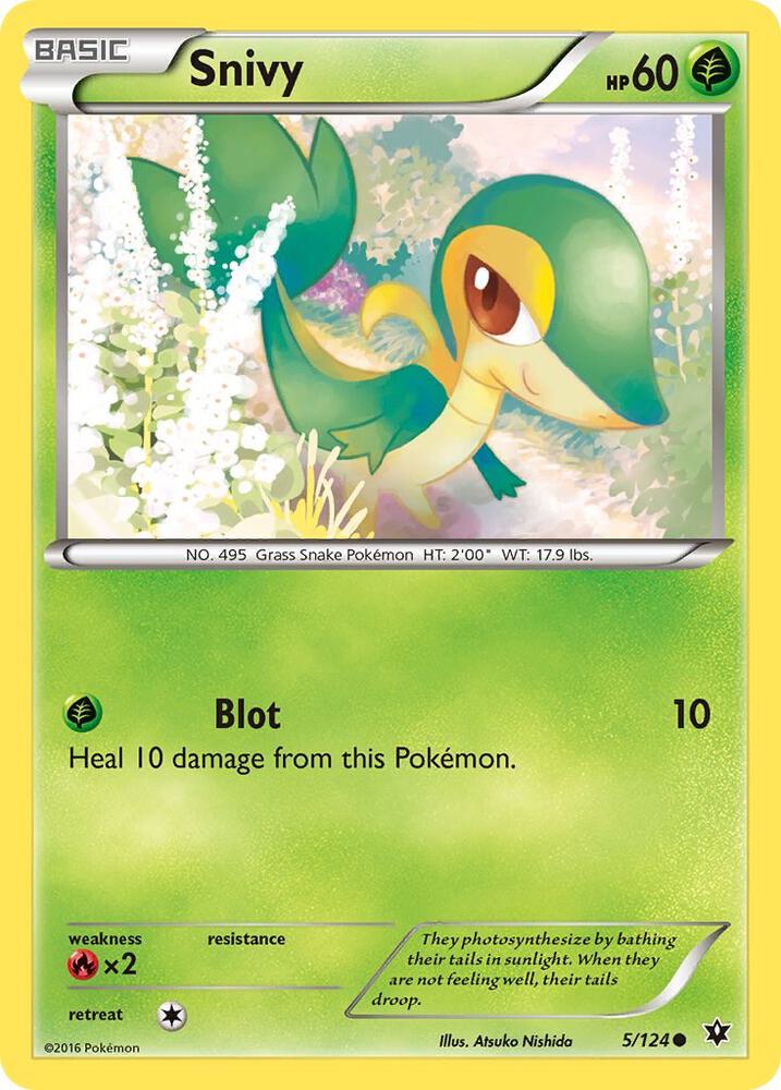Snivy - XY - Fates Collide