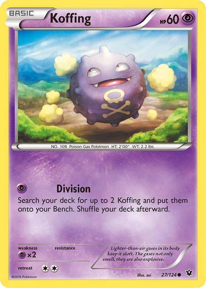 Koffing - XY - Fates Collide