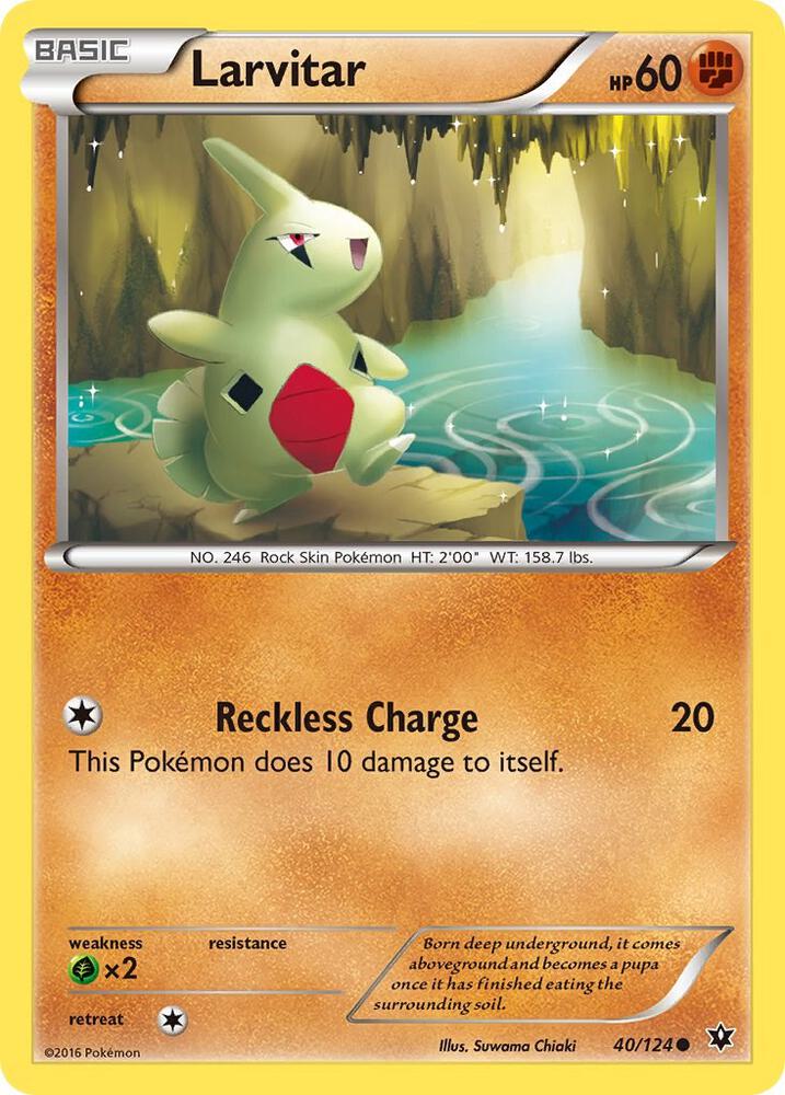 Larvitar - XY - Fates Collide