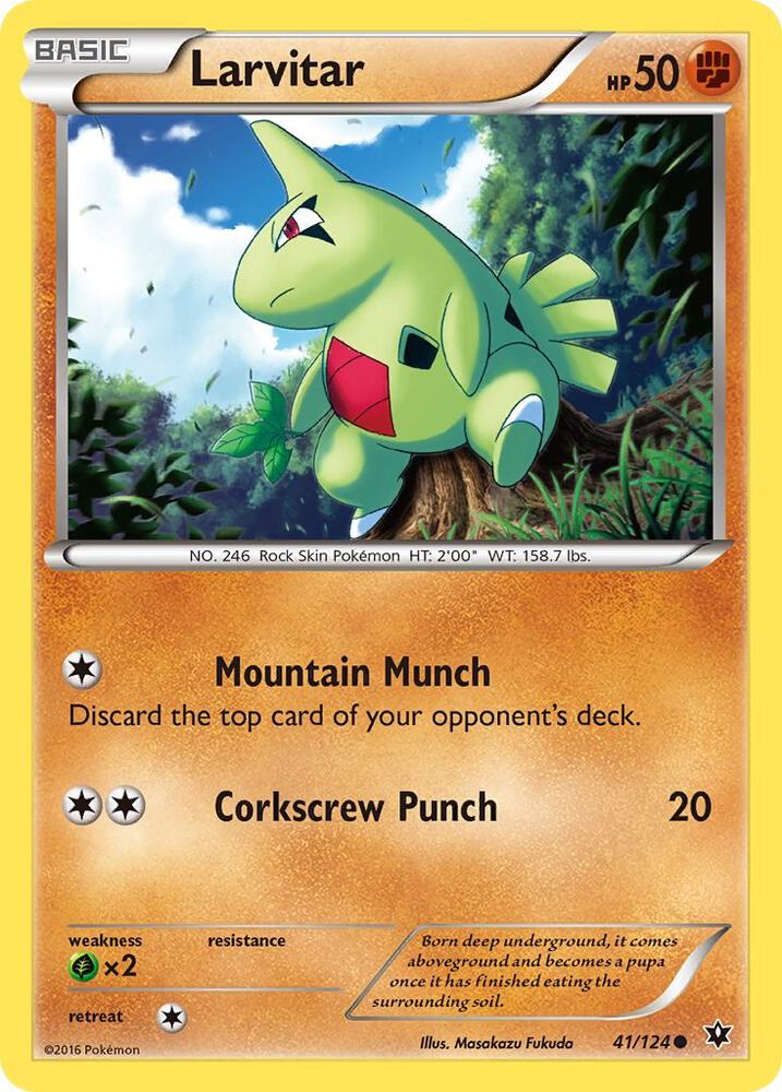Larvitar - XY - Fates Collide