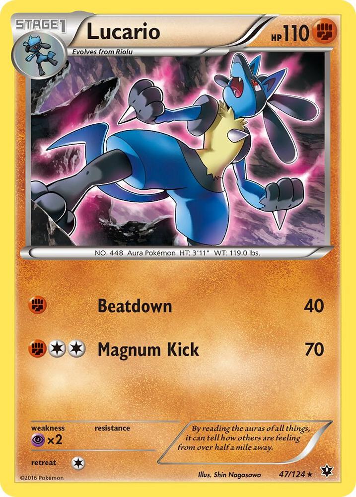 Lucario - XY - Fates Collide