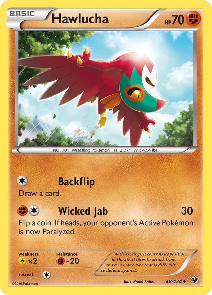 Hawlucha - XY - Fates Collide