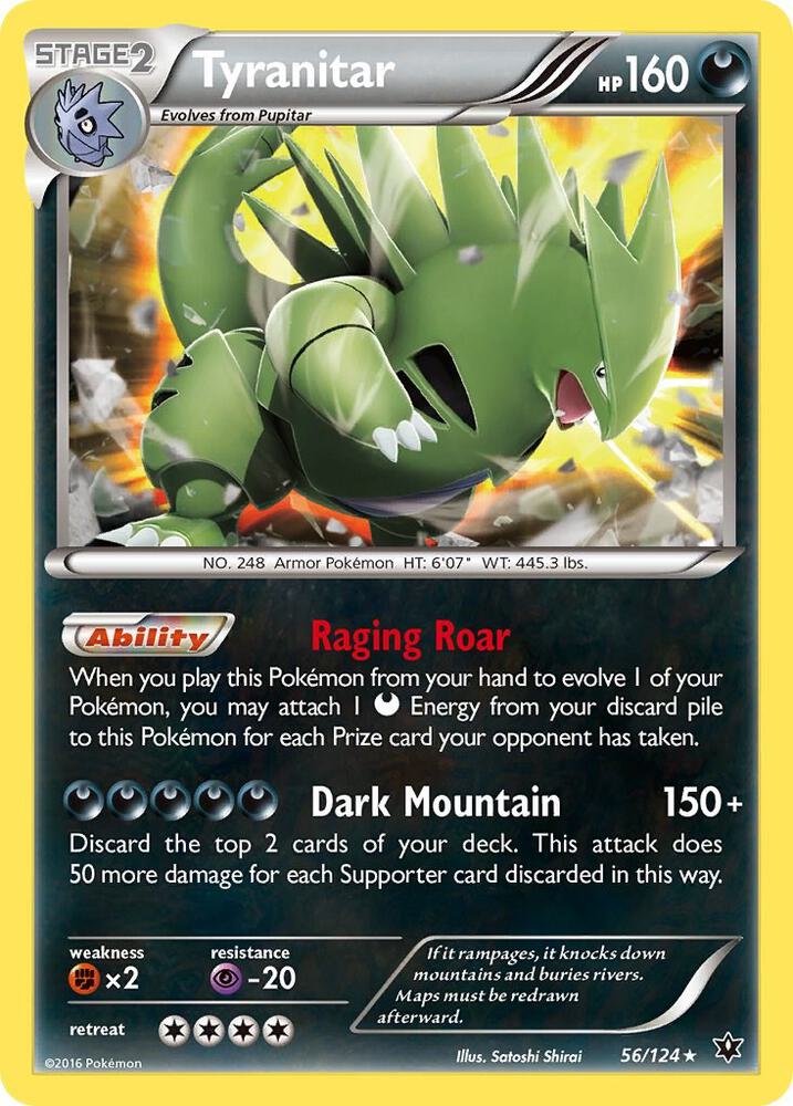 Tyranitar - XY - Fates Collide