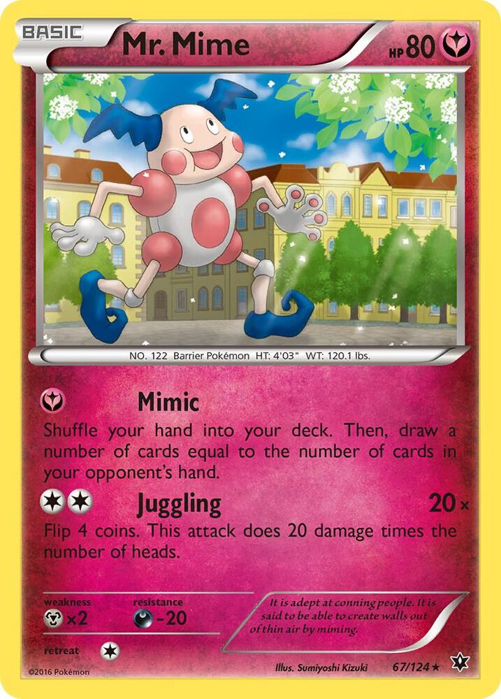 Mr. Mime - XY - Fates Collide