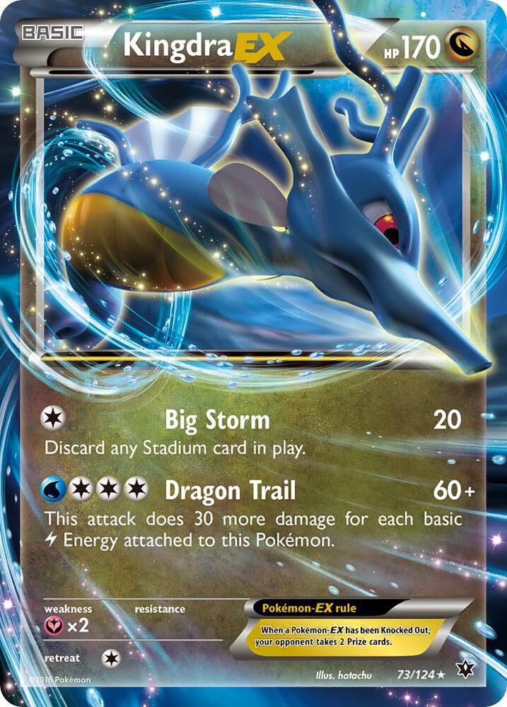 Kingdra EX - XY - Fates Collide
