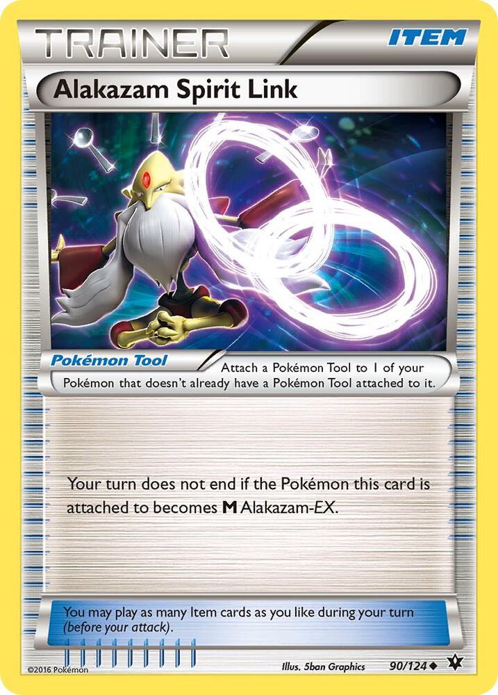 Alakazam Spirit Link - XY - Fates Collide