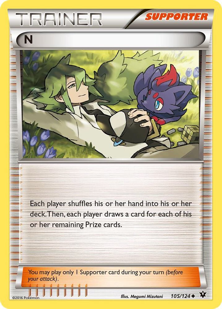 N (Supporter) - XY - Fates Collide