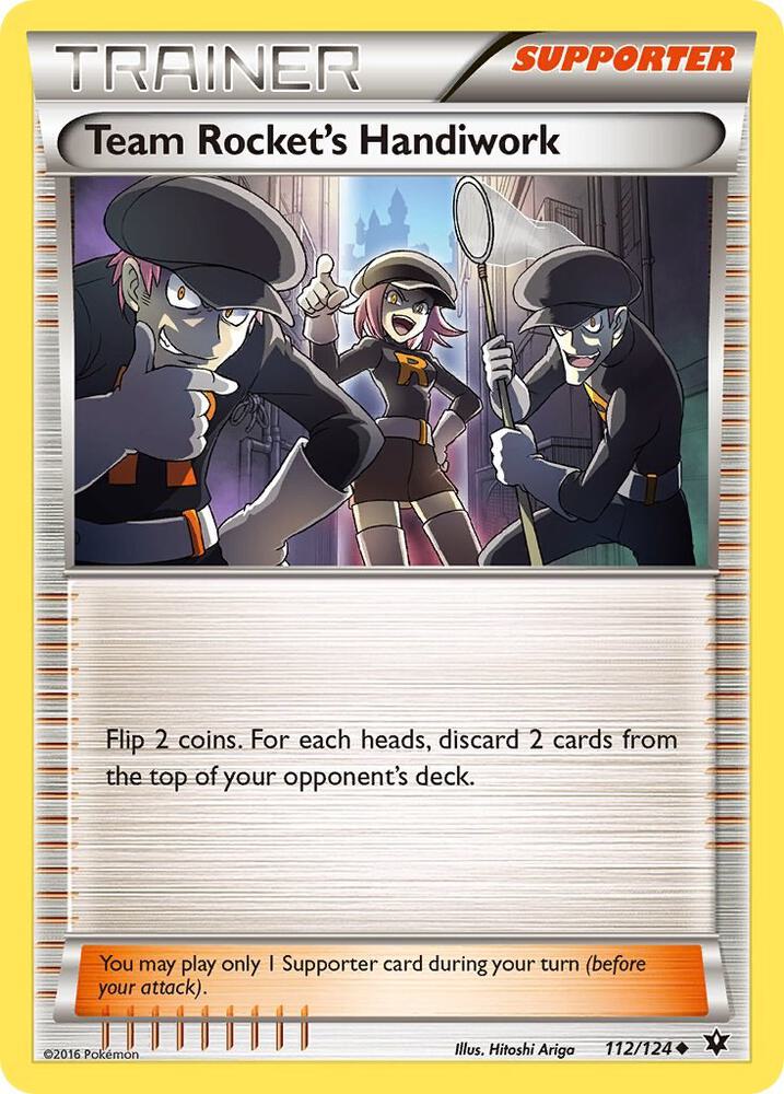 Team Rocket's Handiwork - XY - Fates Collide