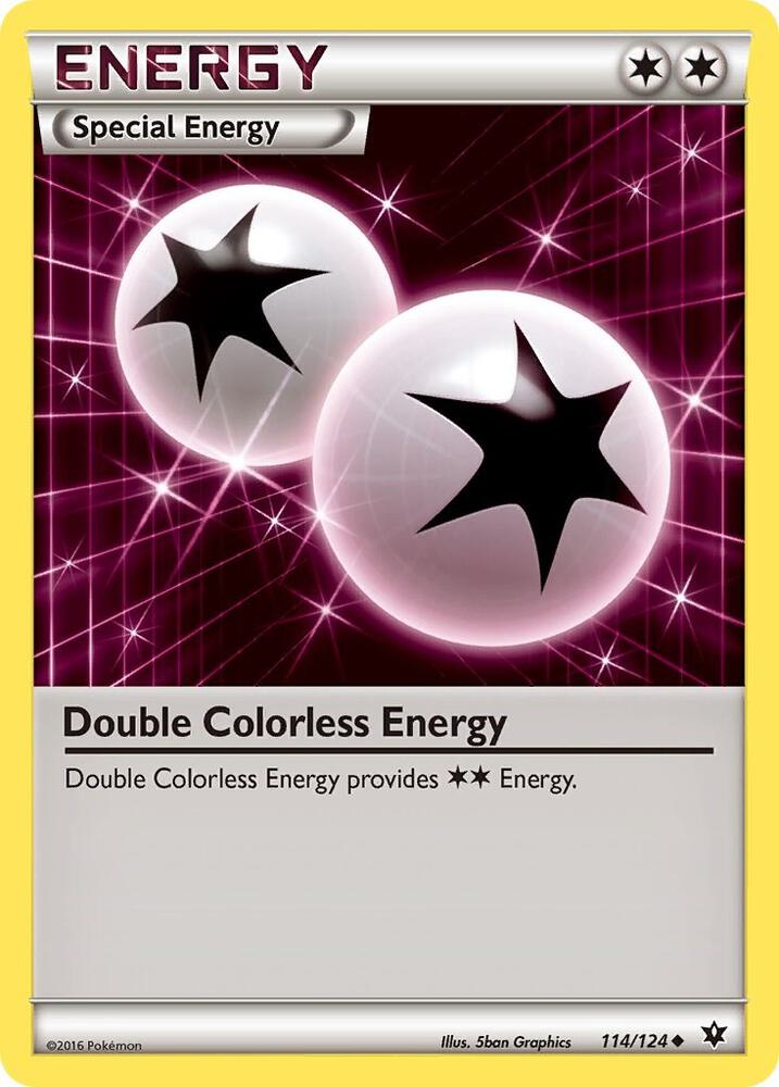 Double Colorless Energy - XY - Fates Collide