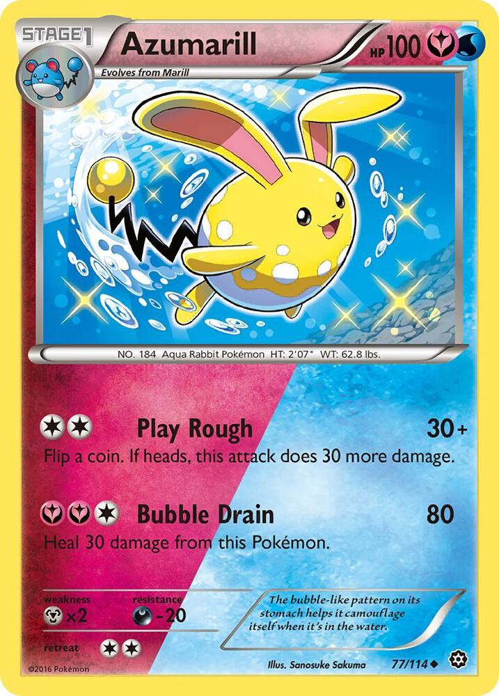 Azumarill - XY - Steam Siege