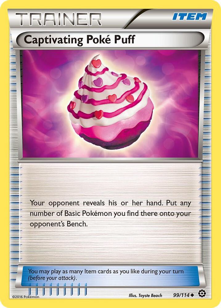 Captivating Poke Puff - XY - Steam Siege