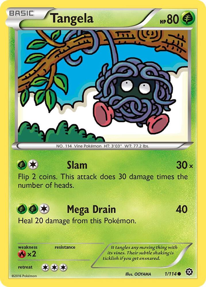 Tangela - XY - Steam Siege