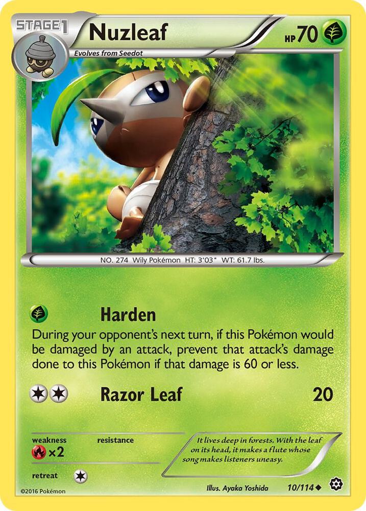 Nuzleaf - XY - Steam Siege