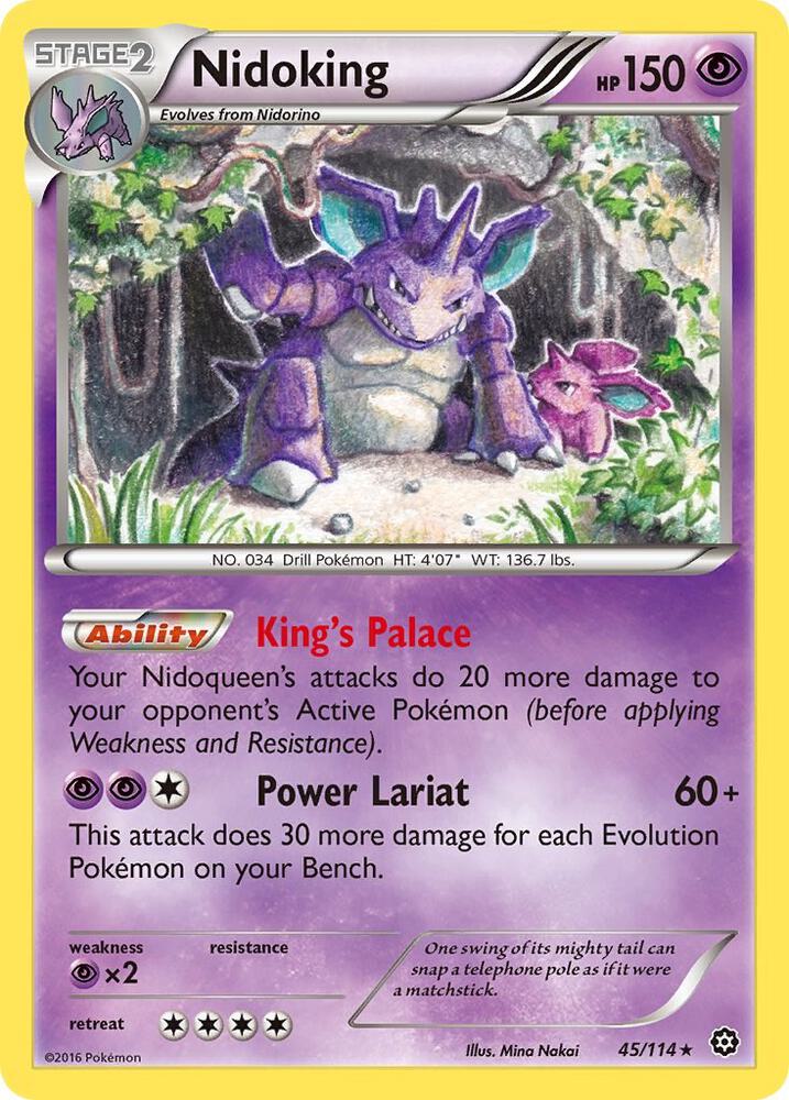 Nidoking - XY - Steam Siege