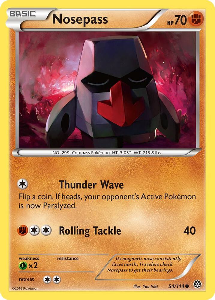 Nosepass - XY - Steam Siege