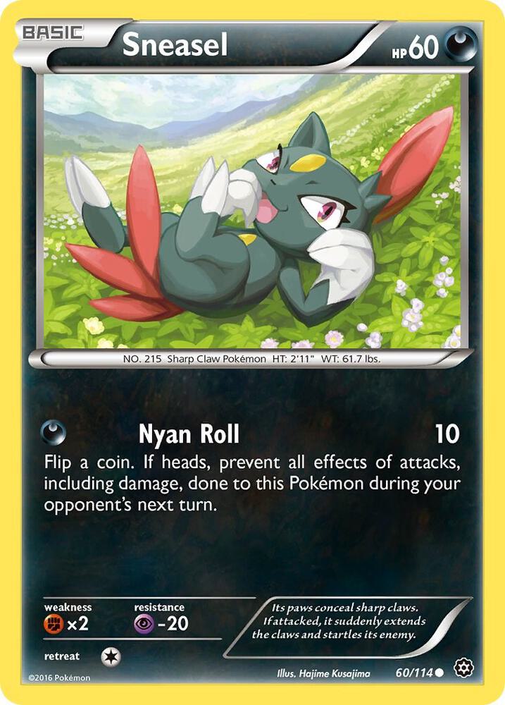 Sneasel - XY - Steam Siege