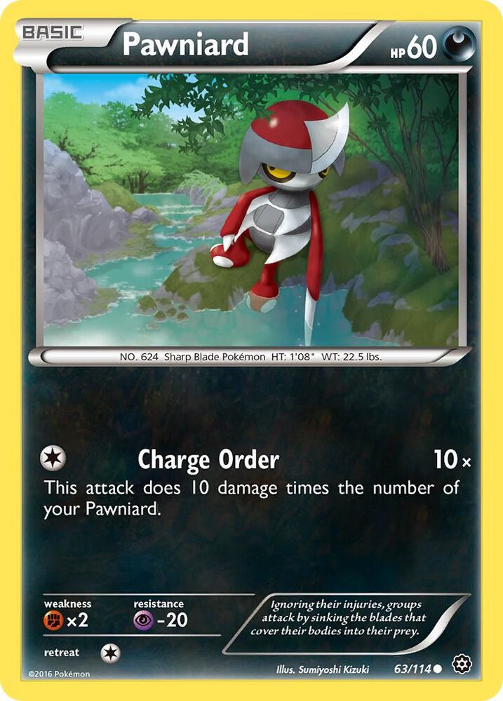 Pawniard - XY - Steam Siege