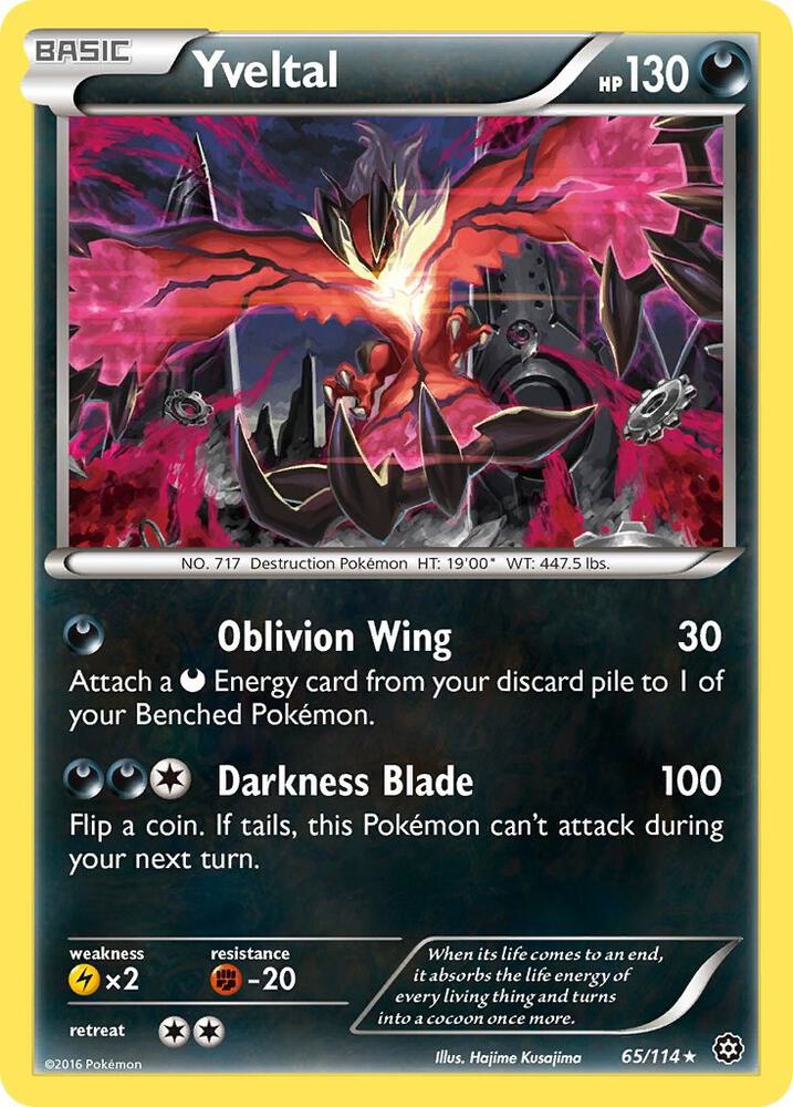 Yveltal - XY - Steam Siege