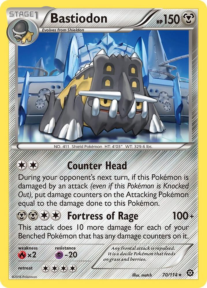Bastiodon - XY - Steam Siege