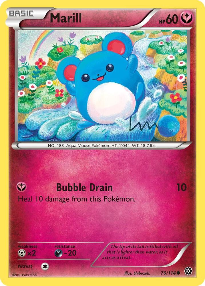 Marill - XY - Steam Siege
