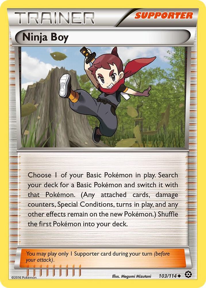 Ninja Boy - XY - Steam Siege