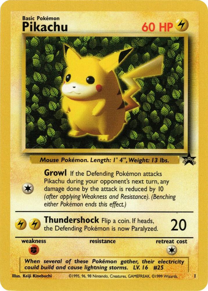 Pikachu - WoTC Promo