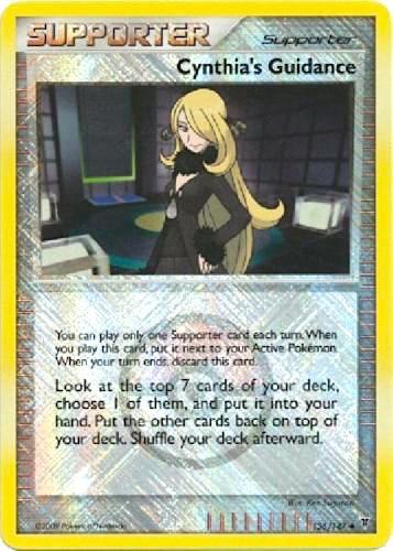 Cynthia's Guidance - 136/147 (League Promo) - League & Championship Cards