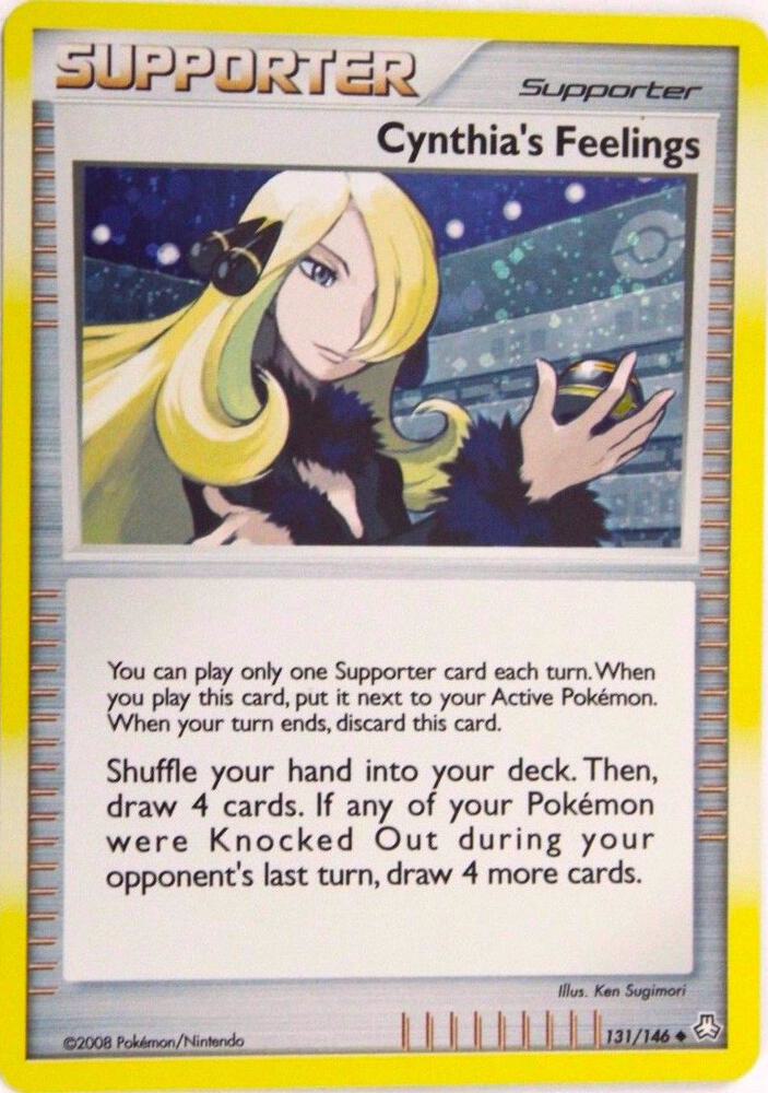 Cynthia's Feelings - 131/146 (Cosmos Holofoil) - Miscellaneous Cards & Products