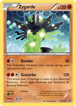 Zygarde - 53/124 (XY Fates Collide) - Deck Exclusives