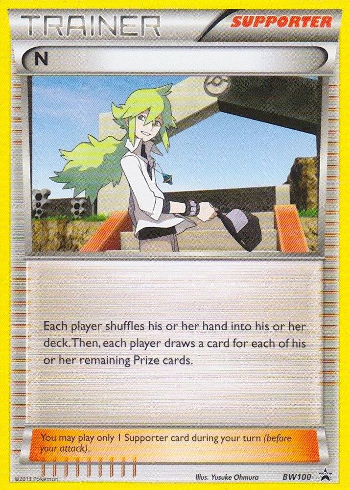 N (Supporter) - BW100 - Deck Exclusives