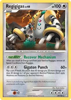 Regigigas - 37/146 (DP Legends Awakened) - Deck Exclusives