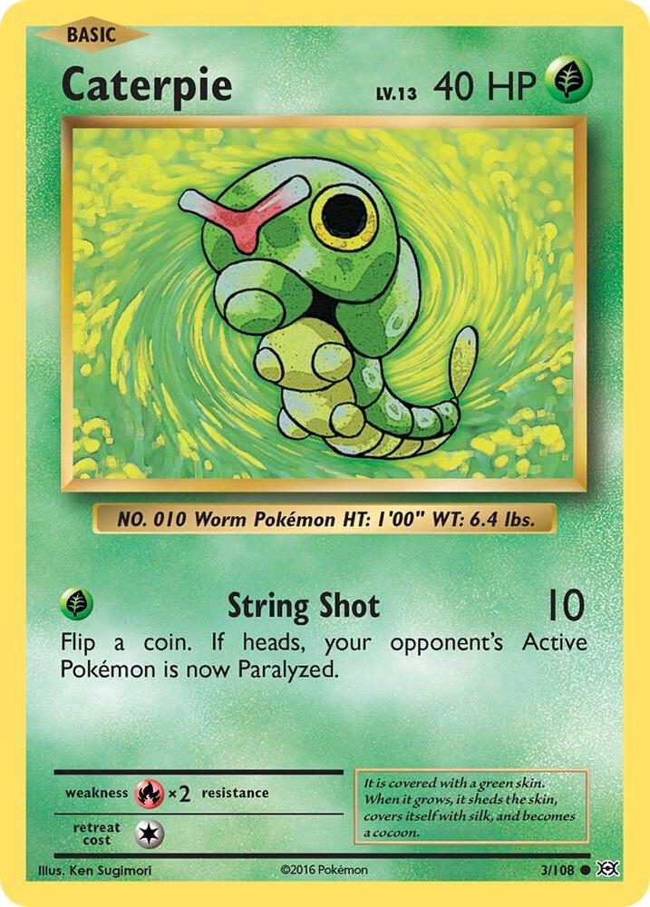 Caterpie - XY - Evolutions