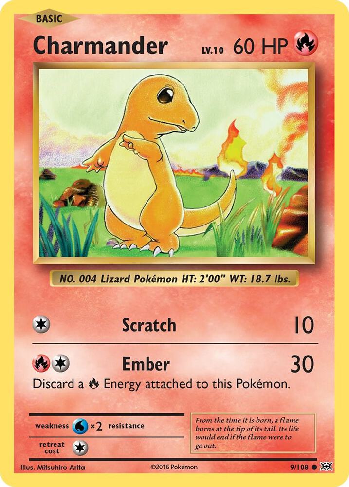 Charmander - XY - Evolutions