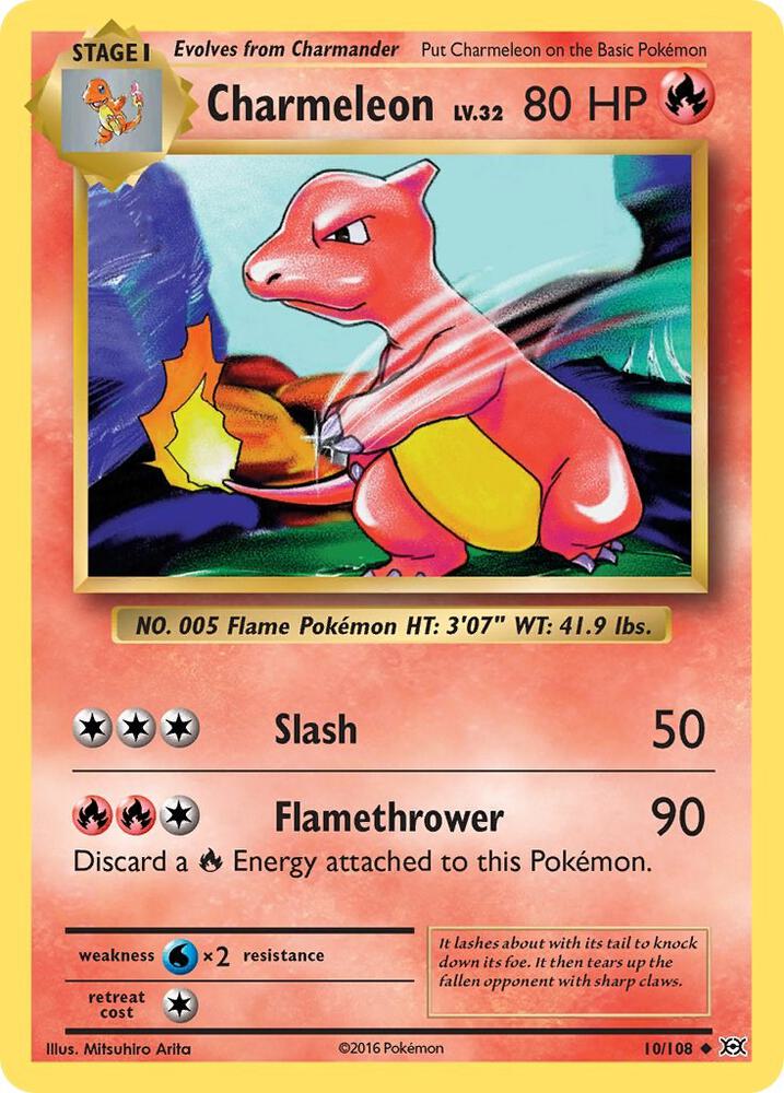 Charmeleon - XY - Evolutions