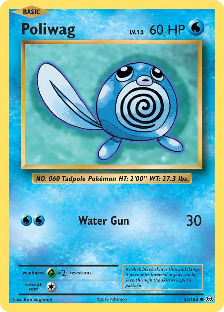 Poliwag - XY - Evolutions