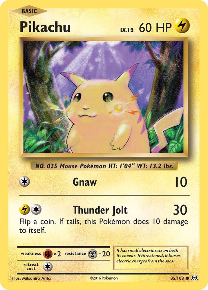Pikachu - XY - Evolutions