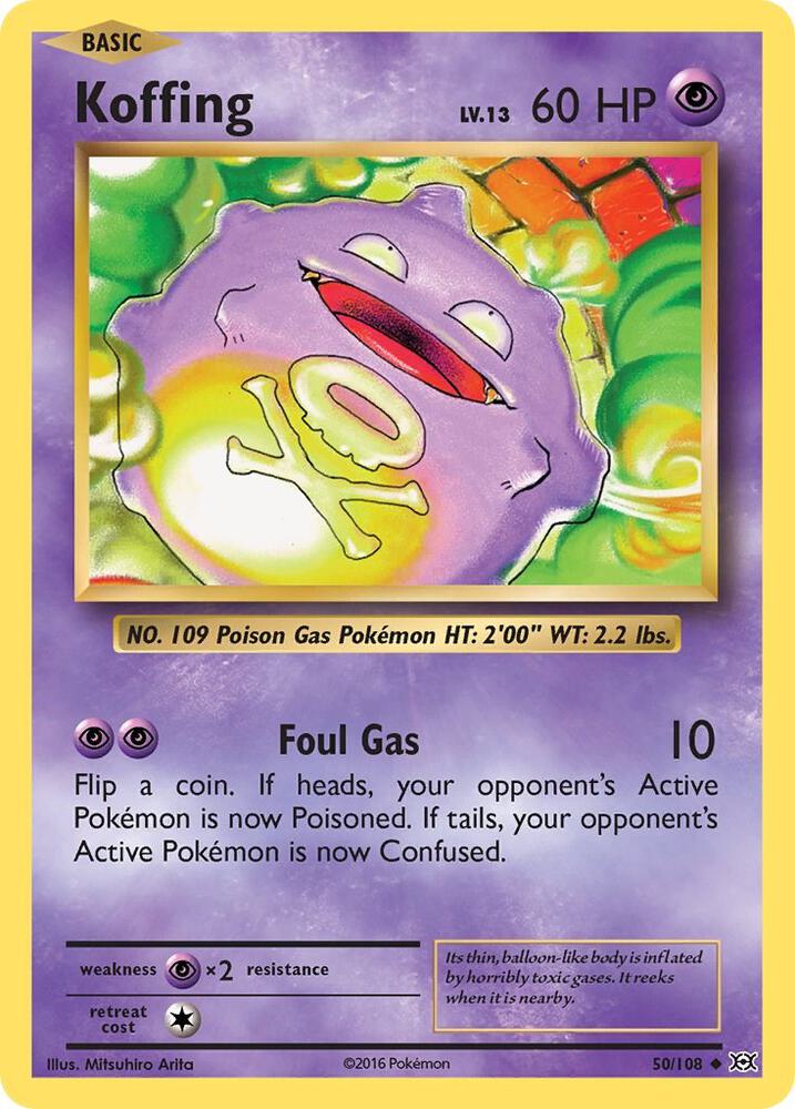 Koffing - XY - Evolutions