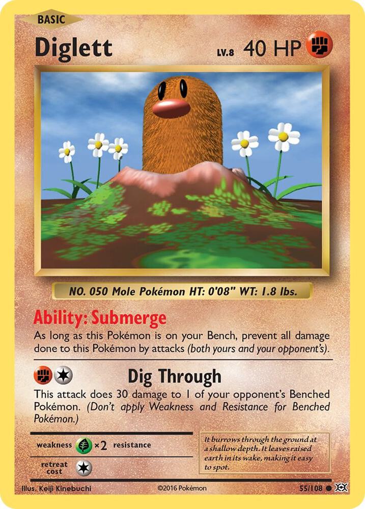 Diglett - XY - Evolutions