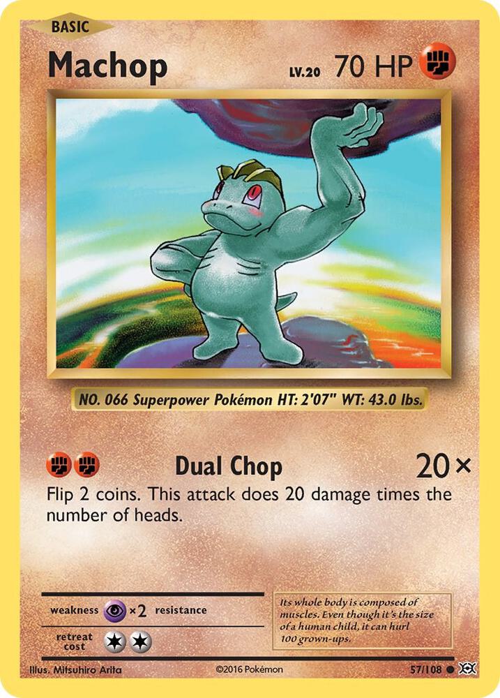 Machop - XY - Evolutions