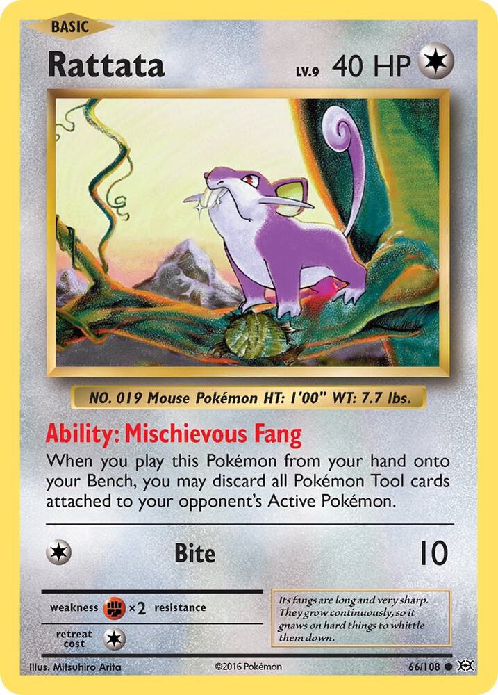 Rattata - XY - Evolutions
