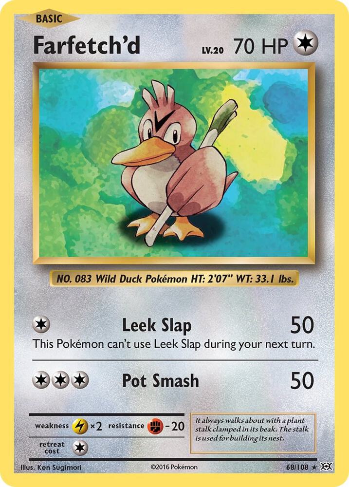 Farfetch'd - XY - Evolutions