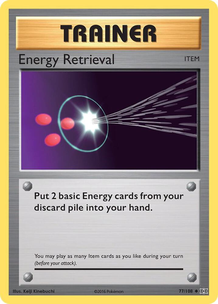 Energy Retrieval - XY - Evolutions
